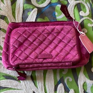 NWT Vera Bradley magenta small organizer